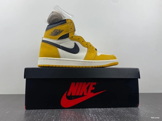 Rep TBK Yellow Air Ochre 1 High DZ5485-701 OG Jordan 0702